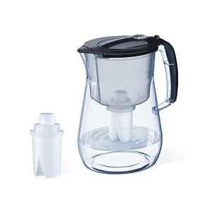AQUAPHOR Water Filter Pitcher Opal 12 Cup - Long-Life 145 Gallons Filter, Perfect for Families, Optimal for Everyday Use
