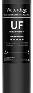 Waterdrop RF15-UF Replacement Filter Cartridge for Under Sink Water Filter System - 0.01 Micron, Reduces Lead & Chlorine