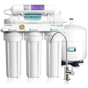 APEC WATER Systems ROES-PH75 Alkaline Mineral Water Filter System | 75 GPD | 6-Stage | Ultra Safe | Perfect for Home Use
