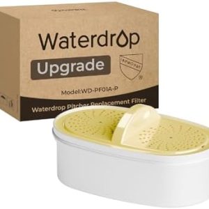 Waterdrop Replacement Filters for Pitcher & Dispenser | NSF Certified | Reduces Lead & Chemicals | Compatible with All M